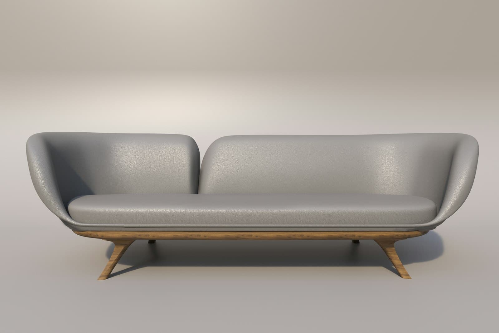 Sillón Ondo, 2 cuerpos · curvo